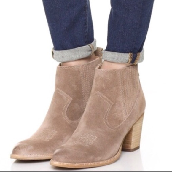 Dolce Vita Shoes - dolce vita Suede Western Booties